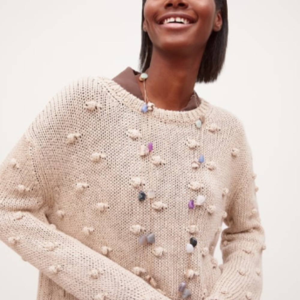 Zara Pom Pom Sweater